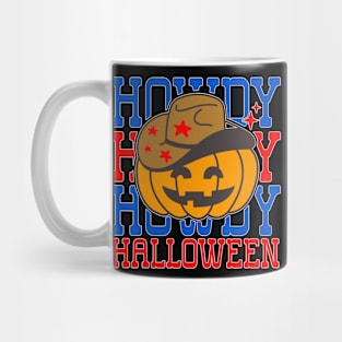 Howdy Halloween Jack-O-Lantern Mug